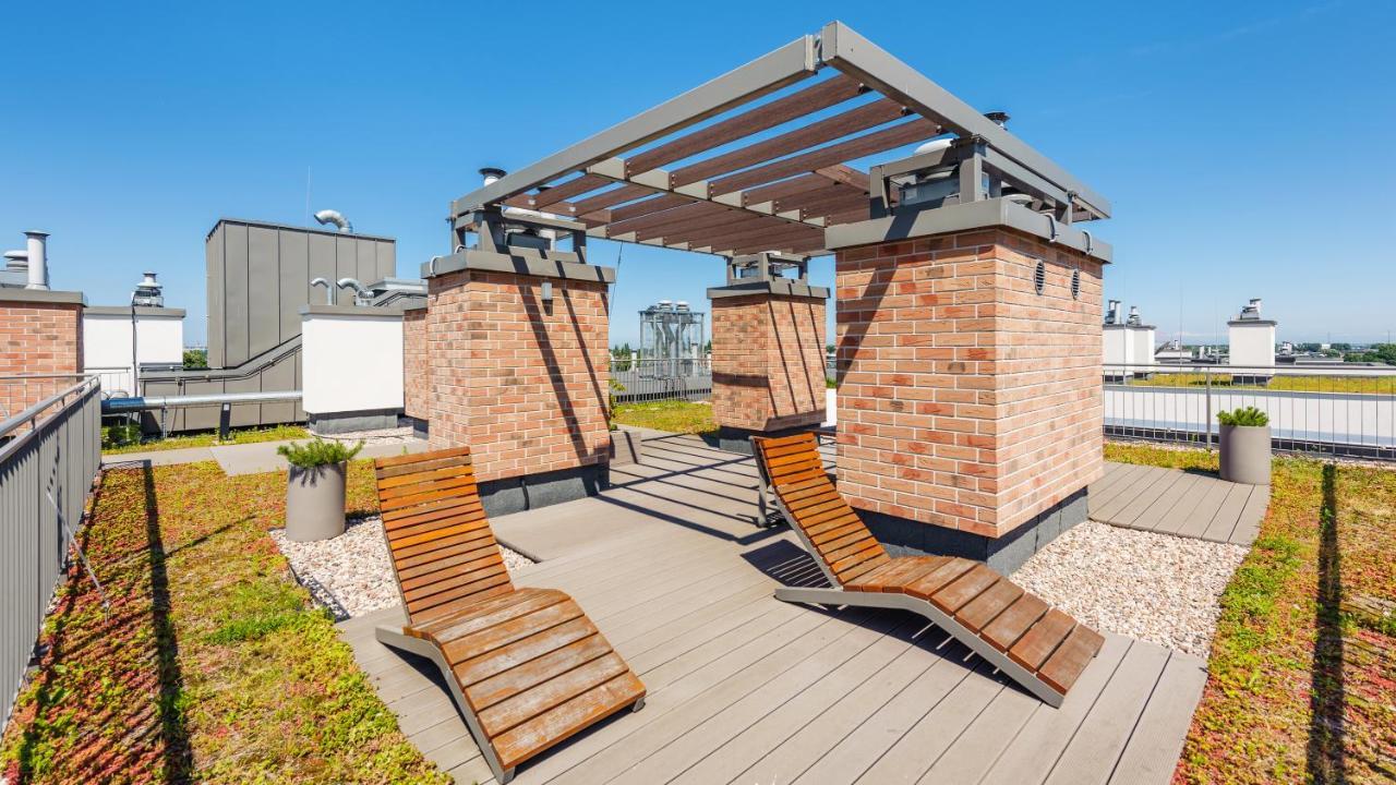 Garden Gates Apartments By Sun & Snow With Roof Terrace Gdansk Exterior photo